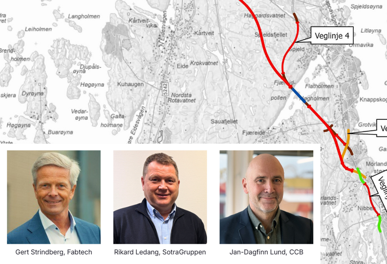 Gert, Rikard og Jan-Dagfinn